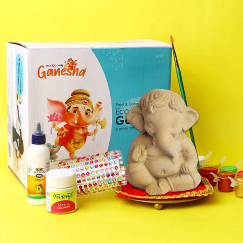 Make My Ganesha Paint and Decorate DIY Kit For Kids