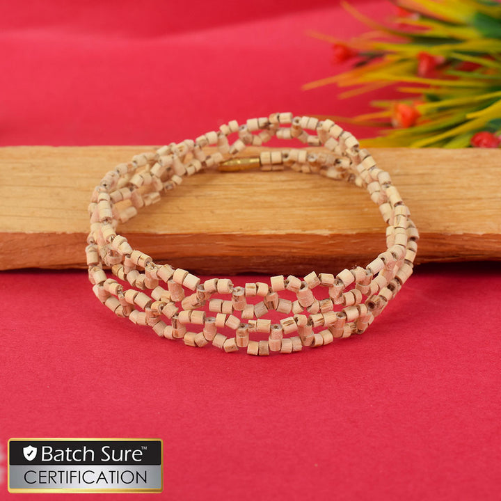 100% Original Chain Design Tulsi Kanthi Mala for spiritual protection and devotion. India’s Largest Pooja Accessories Brand - www.satvikworld.com