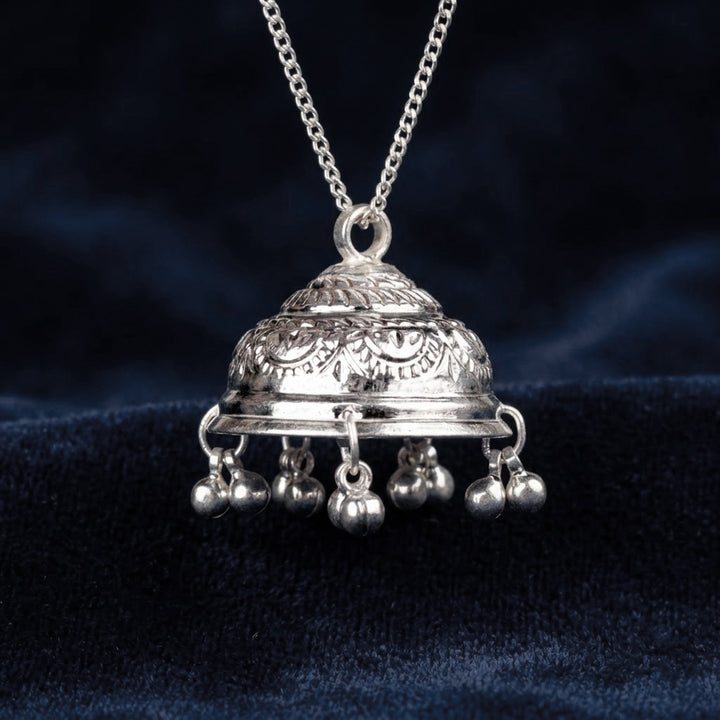 925 pure silver chhatra umbrella nakashi engraved for pooja. India’s Largest Puja Accessories Brand- www.satvikworld.com