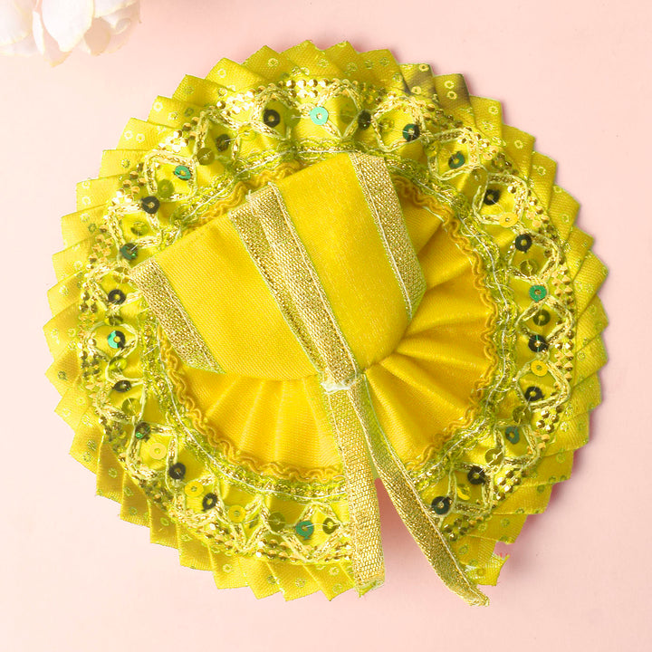 Bright Yellow Laddu Gopal Dress | India’s Largest Pooja Accessories Brand – www.satvikworld.com
