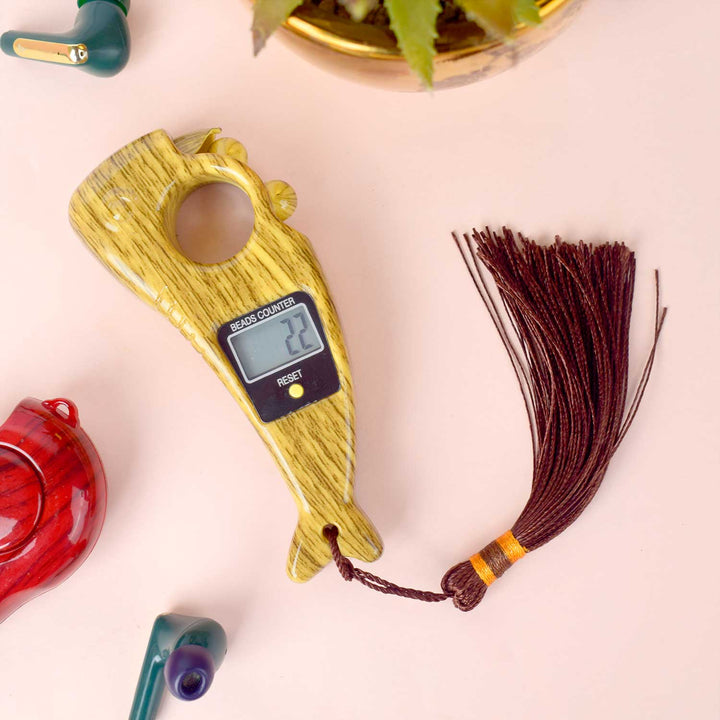 Bead Counter – Tracker for mantra chanting, prayer repetitions, and meditation focus. India’s Largest Brass Idols Brand - www.satvikworld.com