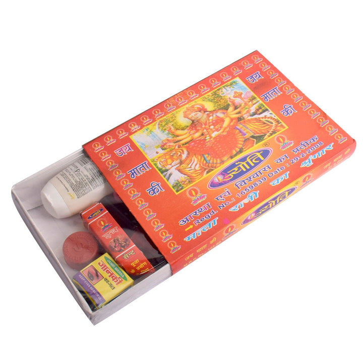 Elegant Mata Shringar Set of 16 Pieces for Puja Decoration – India’s Largest Pooja Accessories Brand – www.satvikworld.com