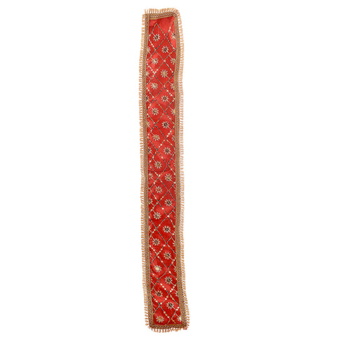 Red Patka/Duppata/Angvastra 35 INCH