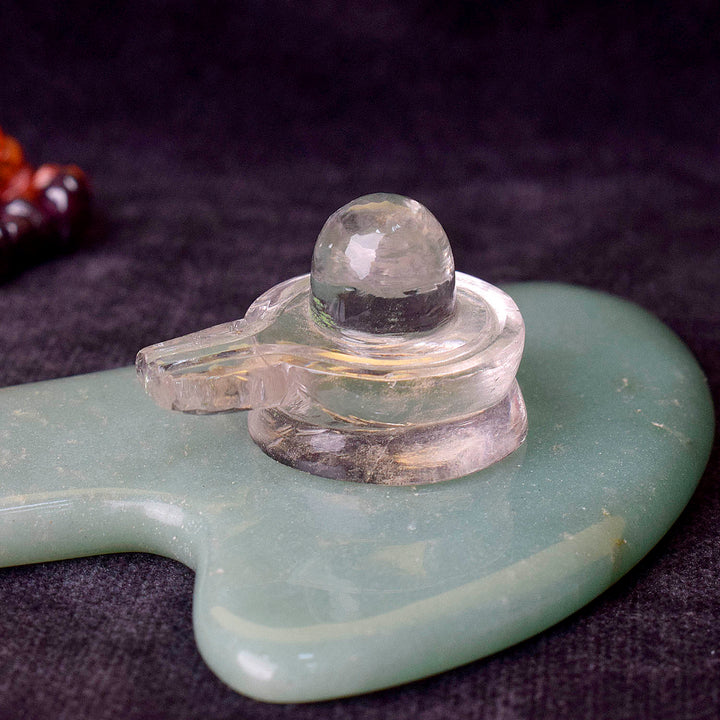 Crystal Shivling for Worship – Pure Sphatik Shiva Lingam 8 Gram – India’s Largest Pooja Accessories Brand – www.satvikworld.com