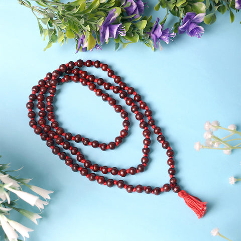 Regular Red Sandalwood/Chandan Scented Jap Mala
