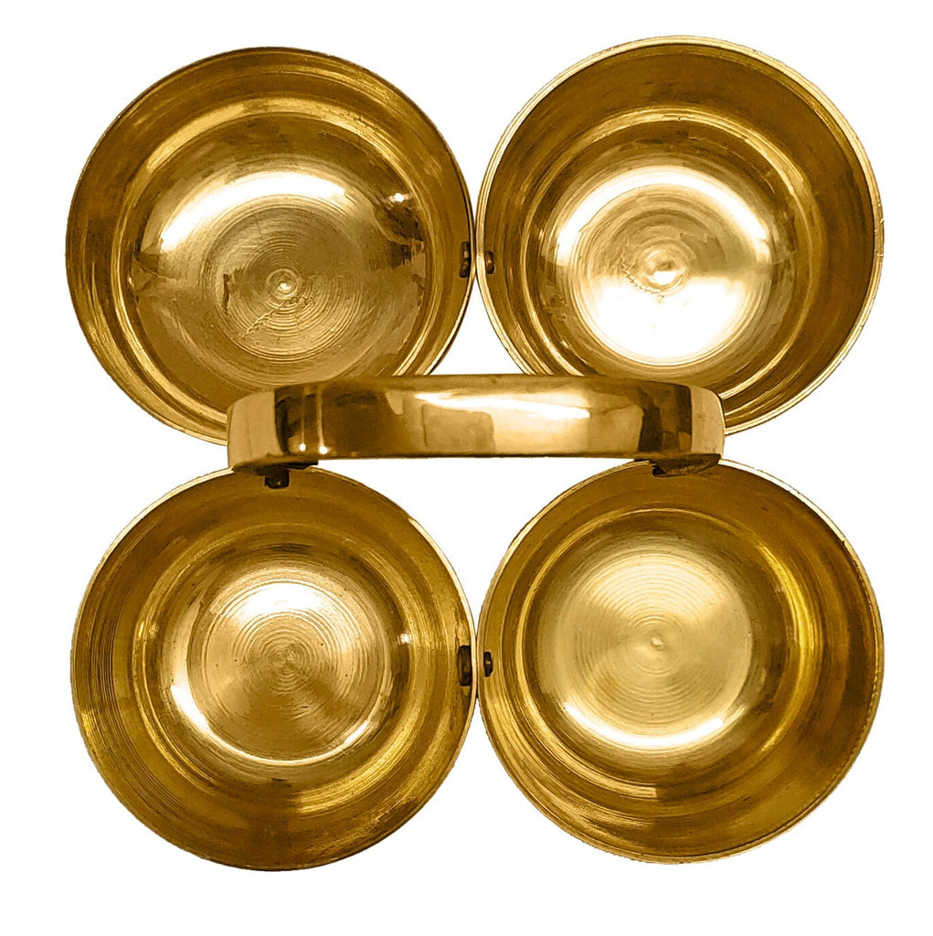Brass Chowmukh Puja Store Online Pooja Items Online Puja Samagri Pooja Store near me www.satvikstore.in