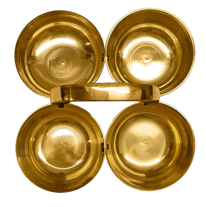 Brass Chowmukh Puja Store Online Pooja Items Online Puja Samagri Pooja Store near me www.satvikstore.in