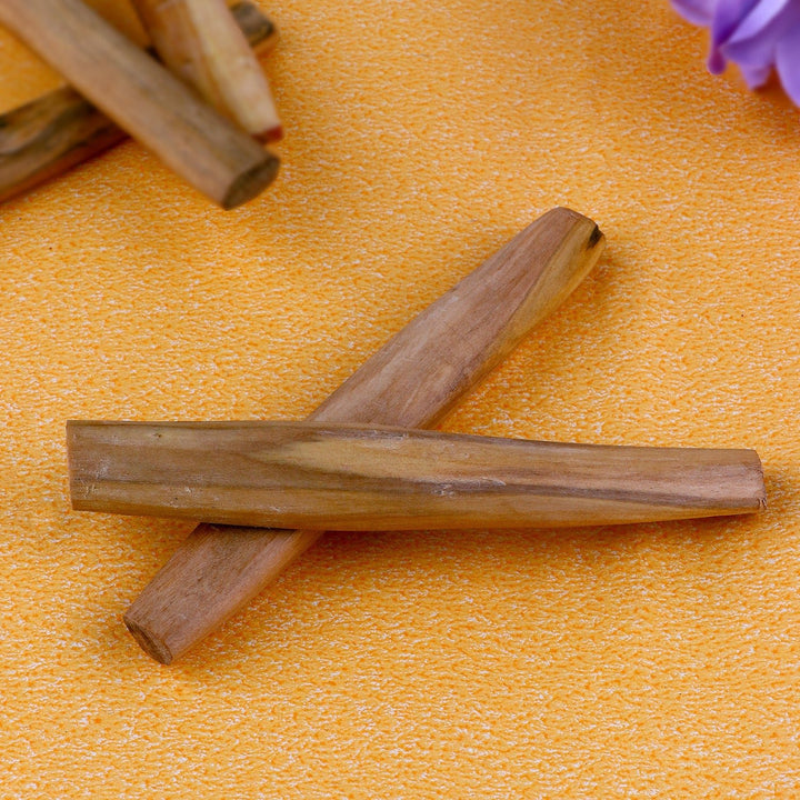 100% Pure Original White Sandalwood (Chandan) Stick - Premium Quality Slick Size for Pooja, Meditation, and Rituals. India’s Largest Pooja Accessories Brand – www.satvikworld.com