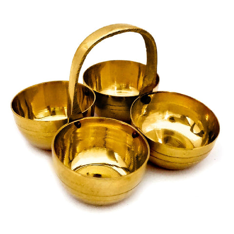 Brass Chowmukh Puja Store Online Pooja Items Online Puja Samagri Pooja Store near me www.satvikstore.in