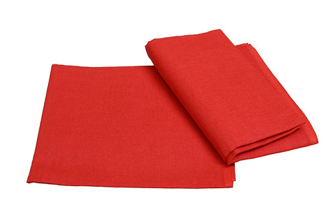 Vibrant red cotton cloth (1.25 meter) for mandir setup, pooja rituals, and kalash wrapping. India’s Largest Pooja Accessories Brand – www.satvikworld.com