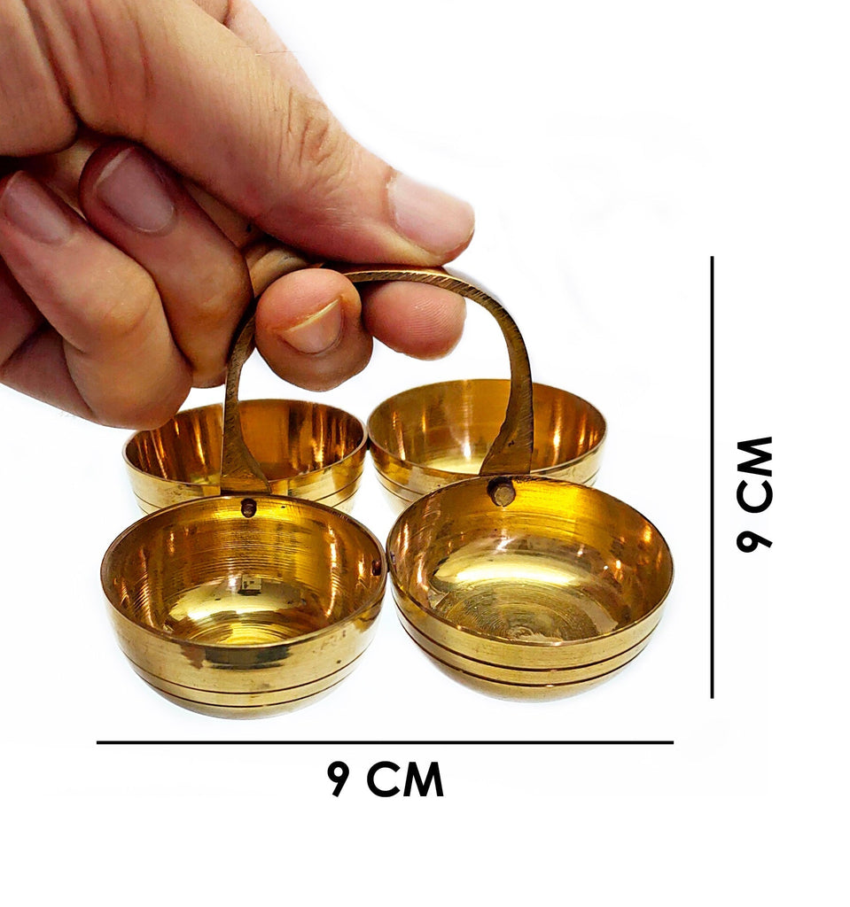 Brass Chowmukh Puja Store Online Pooja Items Online Puja Samagri Pooja Store near me www.satvikstore.in